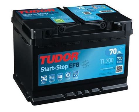 batteria tudor efb|Tudor Start.